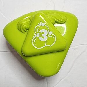 Leap Frog Tea Party Replacement Apple Cake Slice 3 Green Triangle Toy